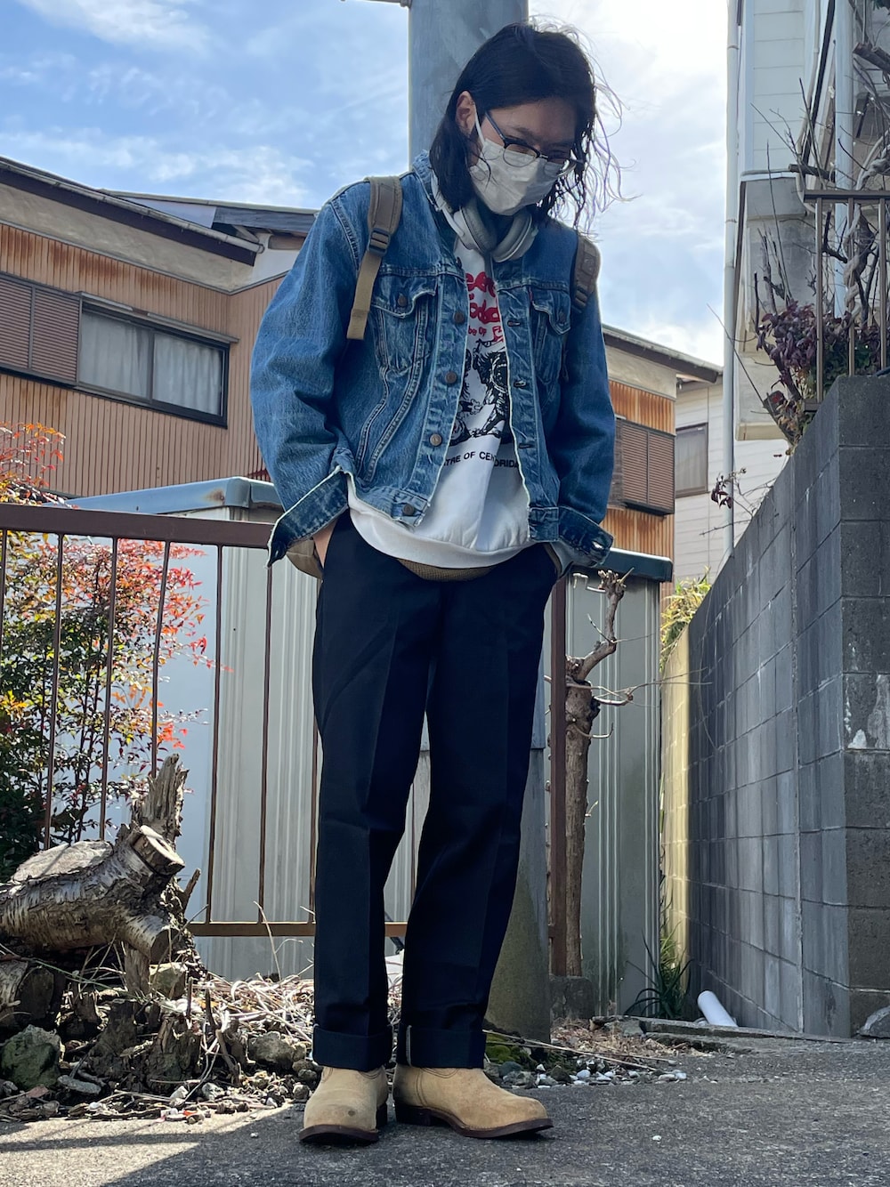 mm96｜Levi'sのデニムジャケットを使ったコーディネート - WEAR