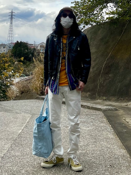 RRL ホワイト スリムフィットデニムパンツ 1710915293_500.jpg