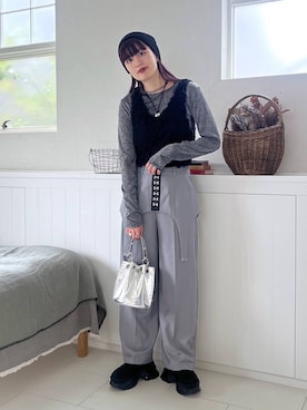 AKANE（jeanasis）さん（レディース・164cm）の冬コーディネート