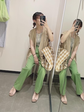 hiiibarさん（レディース・157cm）の夏コーディネート