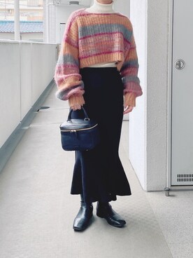 「chiiiibag」｜hiiibarさん（レディース・157cm）の冬コーディネート