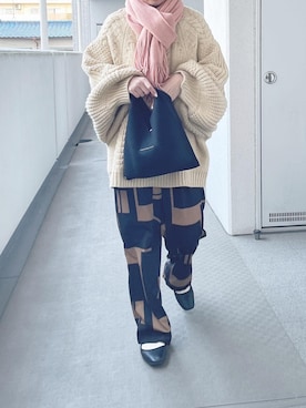 hiiibarさん（レディース・157cm）の冬コーディネート