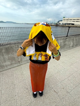 「niko and...（ニコアンド）のアイテム」を使った、ゆうなさん（骨格ウェーブ・レディース・160cm）の夏コーディネート