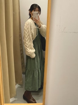 「Lattice（Lattice）のアイテム（その他）」を使った、もぴさん（レディース・152cm）の秋コーディネート
