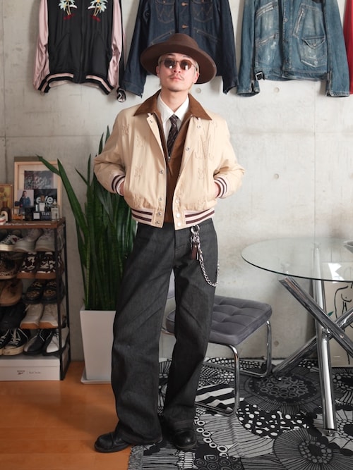 ブリムアップ フラットロングブリム フェルト 中折れハット（つば広