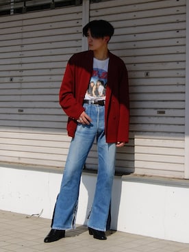 Takeru.さん（メンズ・177cm）の春コーディネート