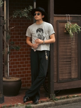 「アイテム（キーホルダー）」を使った、Takeru.さん（メンズ・180cm・20代）の秋コーディネート