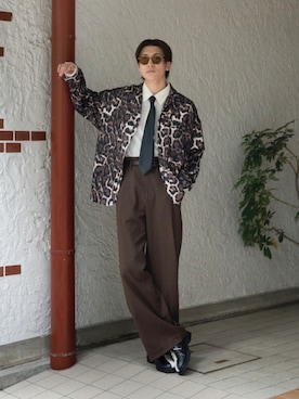 「INTERPLAY（インタープレイ）のアイテム」を使った、Takeru.さん（メンズ・177cm）の秋コーディネート
