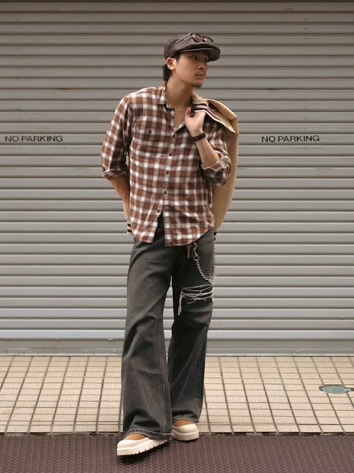 メンズ デニムパンツ ルーズフィット ストレート(デニムパンツ メンズ デニムパンツ ルーズフィット ストレート(デニムパンツ
