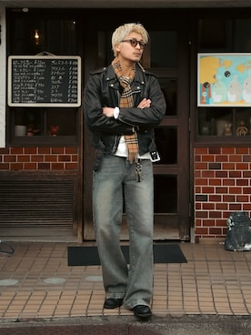 Takeru.さん(メンズ・180cm)の冬コーディネート