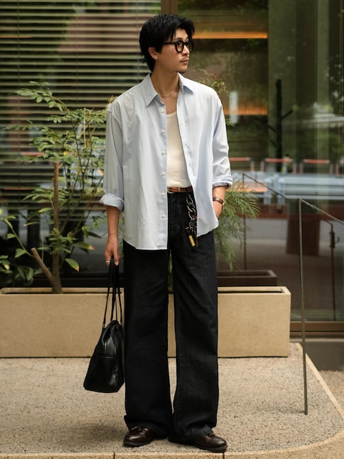 「Schott(ショット)のSchott/ショット/TANK TOP PACK/タンクトップ パック(タンクトップ)」を使った、Takeru.さん(メンズ・178cm)の秋コーディネート