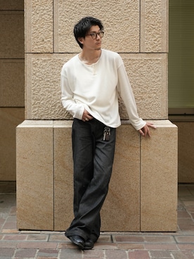 「アイテム（シューズ）」を使った、Takeru.さん（メンズ・180cm）の秋コーディネート