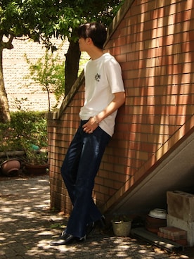 「schott（ショット）のアイテム」を使った、Takeru.さん（メンズ・177cm）の夏コーディネート