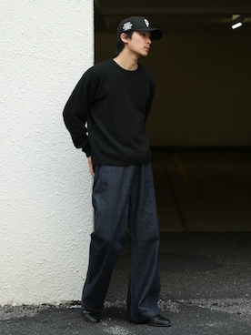 「アイテム（キャップ）」を使った、Takeru.さん（メンズ・178cm）の秋コーディネート