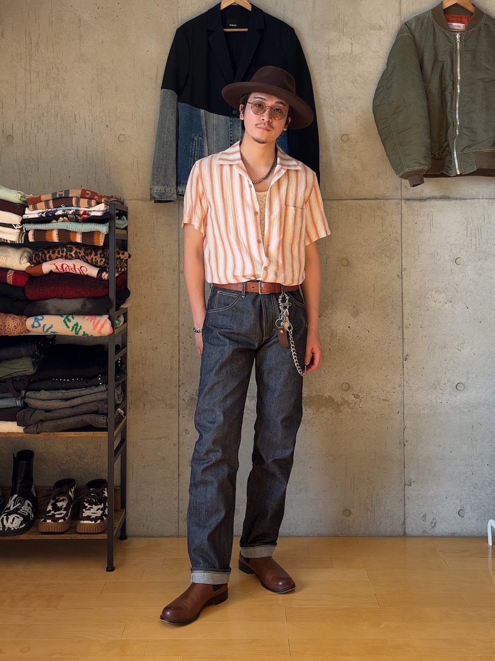 Takeru.｜Leeのデニムパンツを使ったコーディネート - WEAR