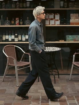 「RED WING（レッドウィング）のアイテム」を使った、Takeru.さん（メンズ・180cm）の冬コーディネート