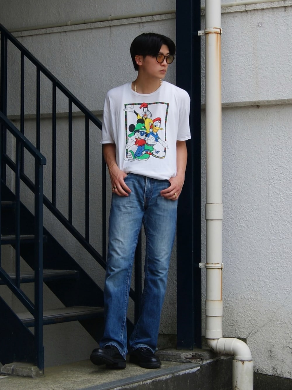 y2k Levis 527デニム yoko swag true io着用 00s トゥルーレリジョン 
