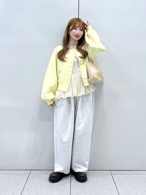 フロッキードットチュールLS 654901（Tシャツ/カットソー）｜LOWRYS