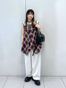 「デート/ロマンティック」｜Chihiroさん（レディース・149cm）の夏コーディネート