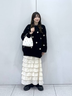 Chihiroさん（レディース・149cm）の冬コーディネート