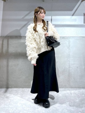 Chihiroさん（レディース・149cm）の冬コーディネート