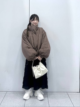 Chihiroさん（レディース・149cm）の冬コーディネート