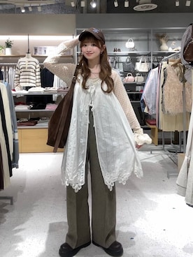 Chihiroさん（レディース・149cm）の春コーディネート