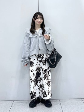 Chihiroさん（レディース・149cm）の冬コーディネート