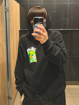 STUSSY Stonehenge 長袖 パーカー STUSSY（ステューシー）の「Stonehenge Hood（パーカー）」 - WEAR