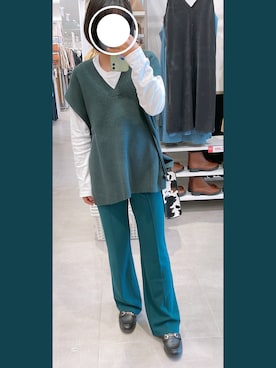「Heather（ヘザー）のアイテム（PC・スマホグッズ/家電）」を使った、ぽてと。さん（レディース・157cm）の秋コーディネート