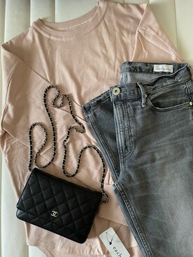 「CHANEL（シャネル）のアイテム（トップス）」を使った、nhkm さん（レディース・166cm）の秋コーディネート