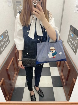 「Familiar （ファミリア）のアイテム」を使った、nhkm さん（レディース・166cm）の秋コーディネート