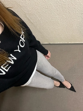 「theory（セオリー）のアイテム（トップス）」を使った、nhkm さん（レディース・166cm）の秋コーディネート