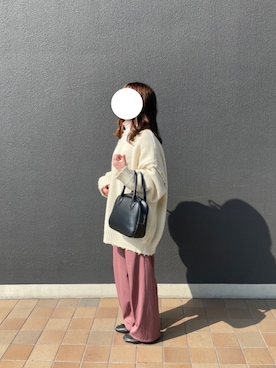 「ごきげんウィーク」｜「アイテム（バレエシューズ）」を使った、めるさん（レディース・152cm）の春コーディネート