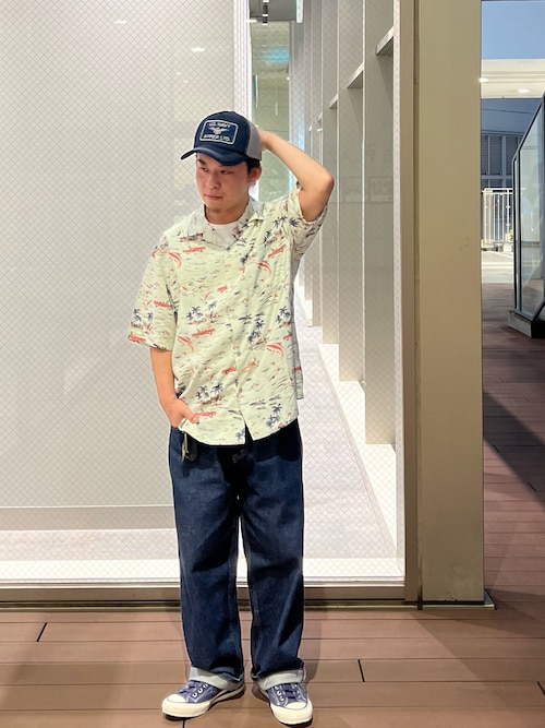 SHORTSLEEVE ALOHA SHIRT MIAMI / 半袖 アロハシャツ マイアミ / AVIREX / アヴィレックス