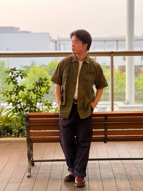 NAVAL FATIGUE SHIRT / ネイバル ファティーグ シャツ / AVIREX / アヴィレックス