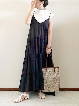 naoさん(レディース・156cm)の夏コーディネート