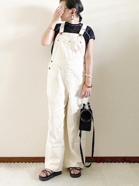 「REAL CUBE（リアルキューブ）のアイテム（アクセサリー）」を使った、naoさん（レディース・156cm）の夏コーディネート