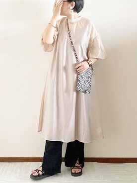 「Lavish Gate（ラヴィッシュゲート）のアイテム（アクセサリー）」を使った、naoさん（レディース・156cm）の夏コーディネート