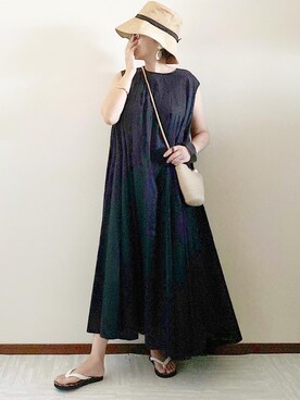 naoさん(レディース・156cm)の夏コーディネート