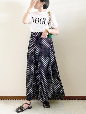 naoさん（レディース・156cm）の夏コーディネート