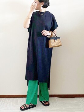 naoさん(レディース・156cm)の夏コーディネート