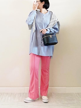 naoさん（レディース・156cm）の春コーディネート