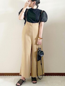 「REAL CUBE（リアルキューブ）のアイテム（アクセサリー）」を使った、naoさん（レディース・156cm）の夏コーディネート