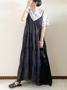 naoさん（レディース・156cm）の夏コーディネート