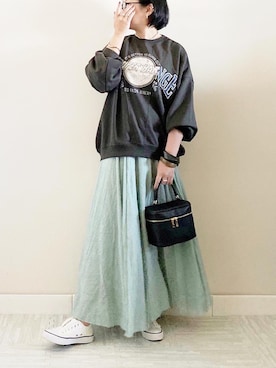 naoさん（レディース・156cm）の春コーディネート