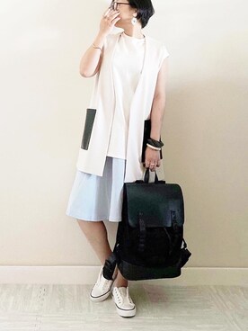 naoさん（レディース・156cm）の春コーディネート