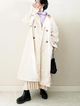 naoさん(レディース・156cm)の冬コーディネート