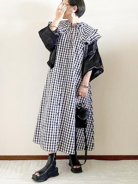 「チャイハネ（チャイハネ）のアイテム（バングル/リストバンド）」を使った、naoさん（レディース・156cm）の夏コーディネート