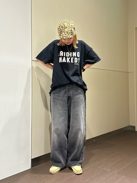 「Lee（リー）のアイテム」を使った、motomiさん（レディース・163cm）の夏コーディネート